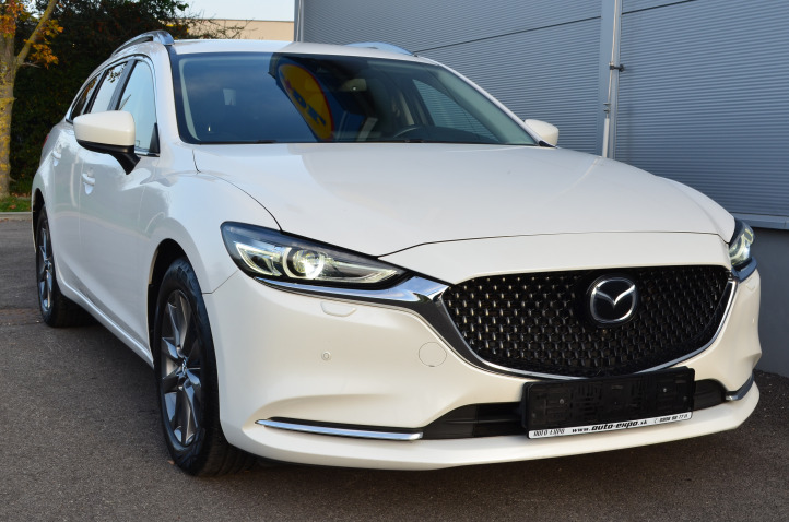 MAZDA 6 COMBI 2.0 SKYACTIV-G EXCLUSIVE LINE 165 PS HEAD-UP 360 STUPŇOV KAMERA LED ADAPTIV TEMPOMAT ŤAŽNÉ