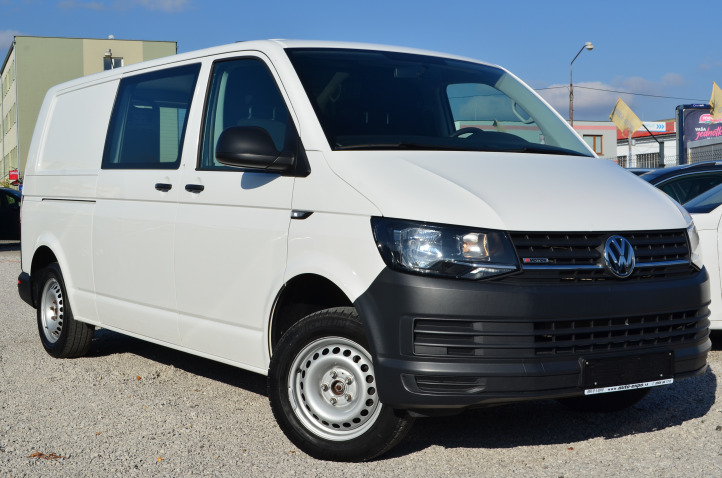 VOLKSWAGEN TRANSPORTER T6 2.0TDI 4Motion 4X4 150PS LONG-PREDĹŽENÝ ELEKTRO DIELŇA COTEK SORTIMO 2,8 TONY WEBASTO KAMERA ŤAŽNÉ ZAR.