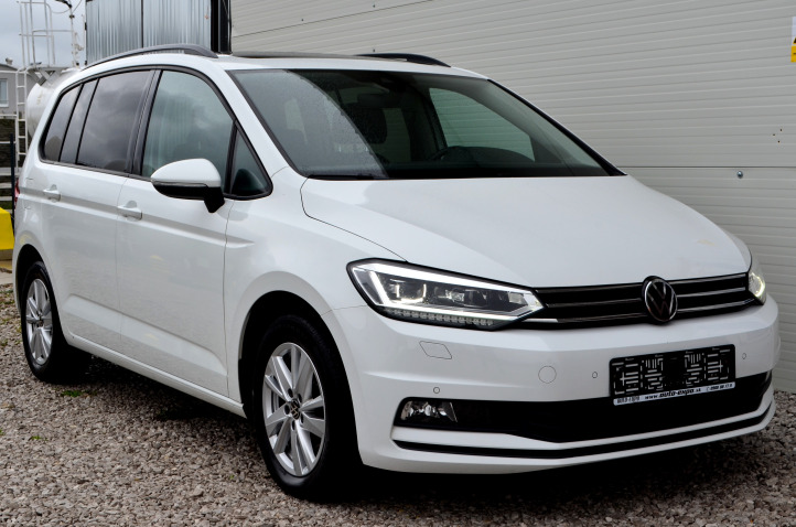 VOLKSWAGEN TOURAN 2.0 TDI DSG HIGHLINE PANORAMA FULL LED KAMERA ADAPTIV TEMPOMAT 150PS KESSY 16ALU