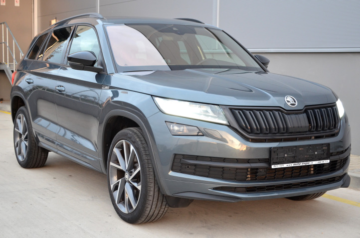 ŠKODA KODIAQ 2.0 TDI DSG 4X4 SPORTLINE 190PS WEBASTO 20ALU VIRTUAL COCPIT MATRIX CANTON AUDIO KAMERA ***117.000KM***