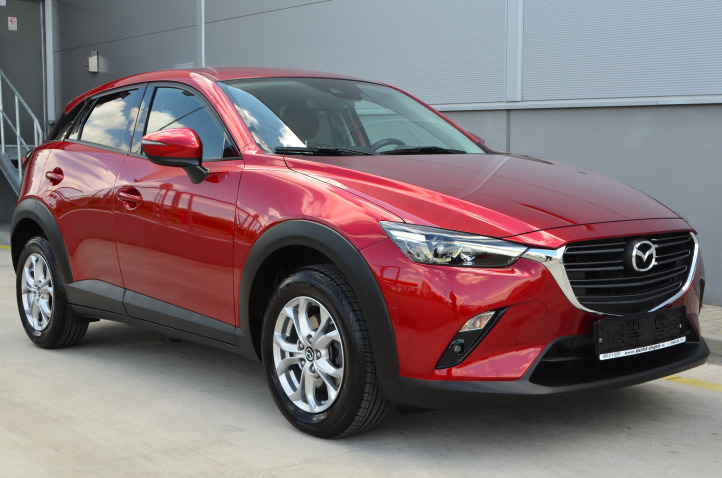 MAZDA CX-3 2.0 SKYACTIV G121 ATTRACTION KAMERA LED SOUL RED METALLIC *** ORIGINÁL 12.809 KM *** 1. MAJITEĽ ***